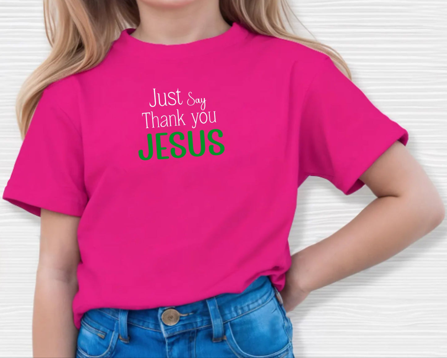 Just Say Thank you Jesus Youth